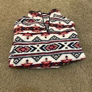 Zip up pullover